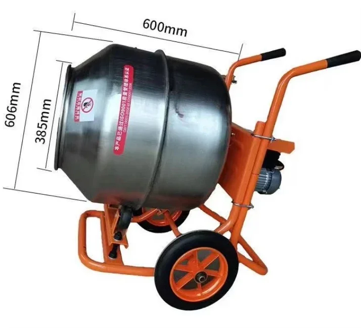 New High Efficiency Cement Mixer Machine for Home Use Stainless Steel Small Animal Feed Mixing Machine