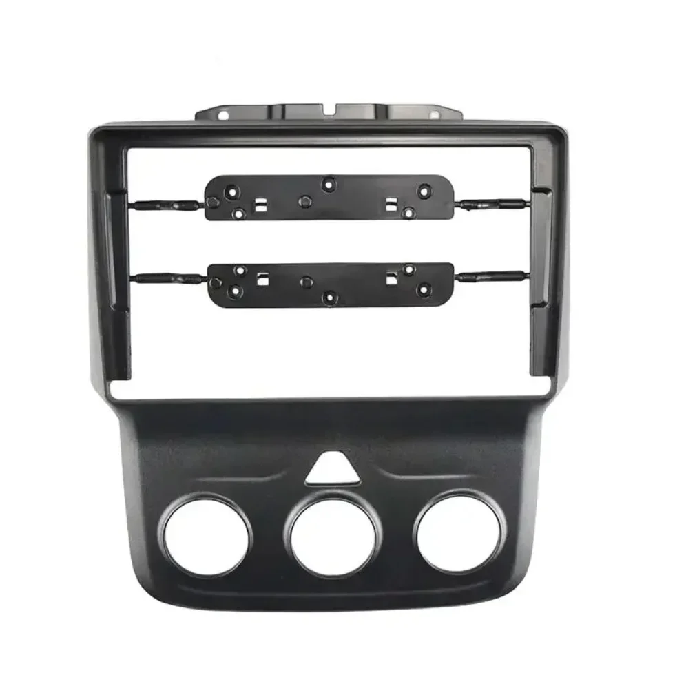 For Dodge RAM 2012-2018 9 Inch Car Frame Fascia Adapter Canbus Box Decoder Android Radio Audio Dash Fitting Panel Kit