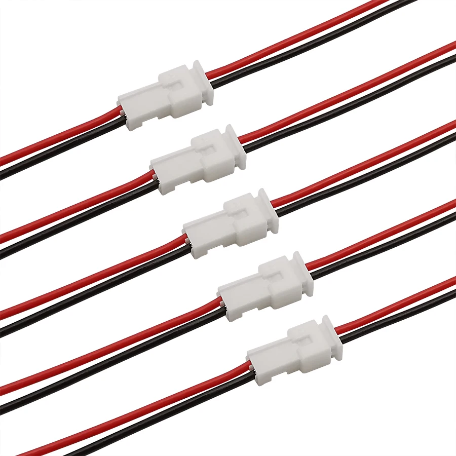 20/10/5/2/1Pair Micro JST PH1.25mm mężczyzna kabel żeński 2Pin złącze Jack wtyczki boisko 1.25mm jst 2P złącze elektroniczne 15CM drutu