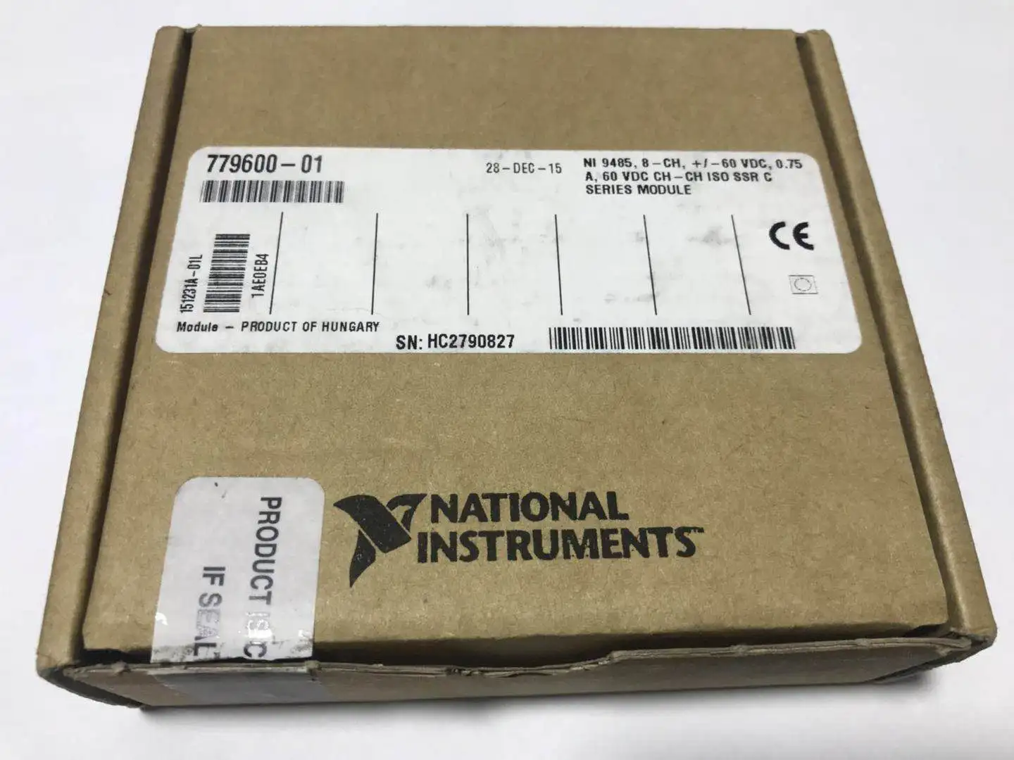 New American NI 9485 779600-01 Solid State Relay Source Or Drain Digital Output Module