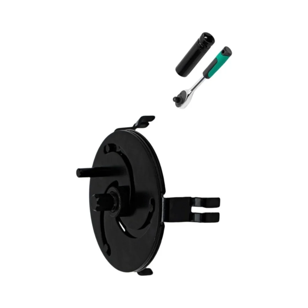 Disc Handle Wrench Constructed from 45 Steel for Long-Term Use in Fuel Pump Cap Replacement and Inspection Procedures