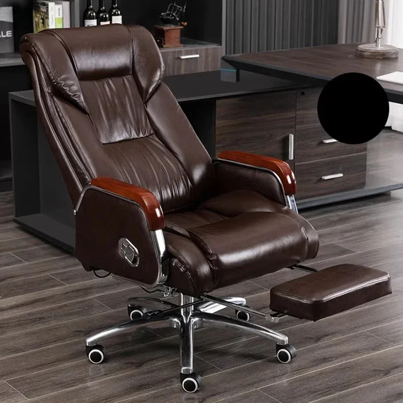 Sedia da ufficio di lusso di design Salon Trono nordico Girevole Sedia da ufficio direzionale moderna Lettura portatile Muebles Mobili per ufficio