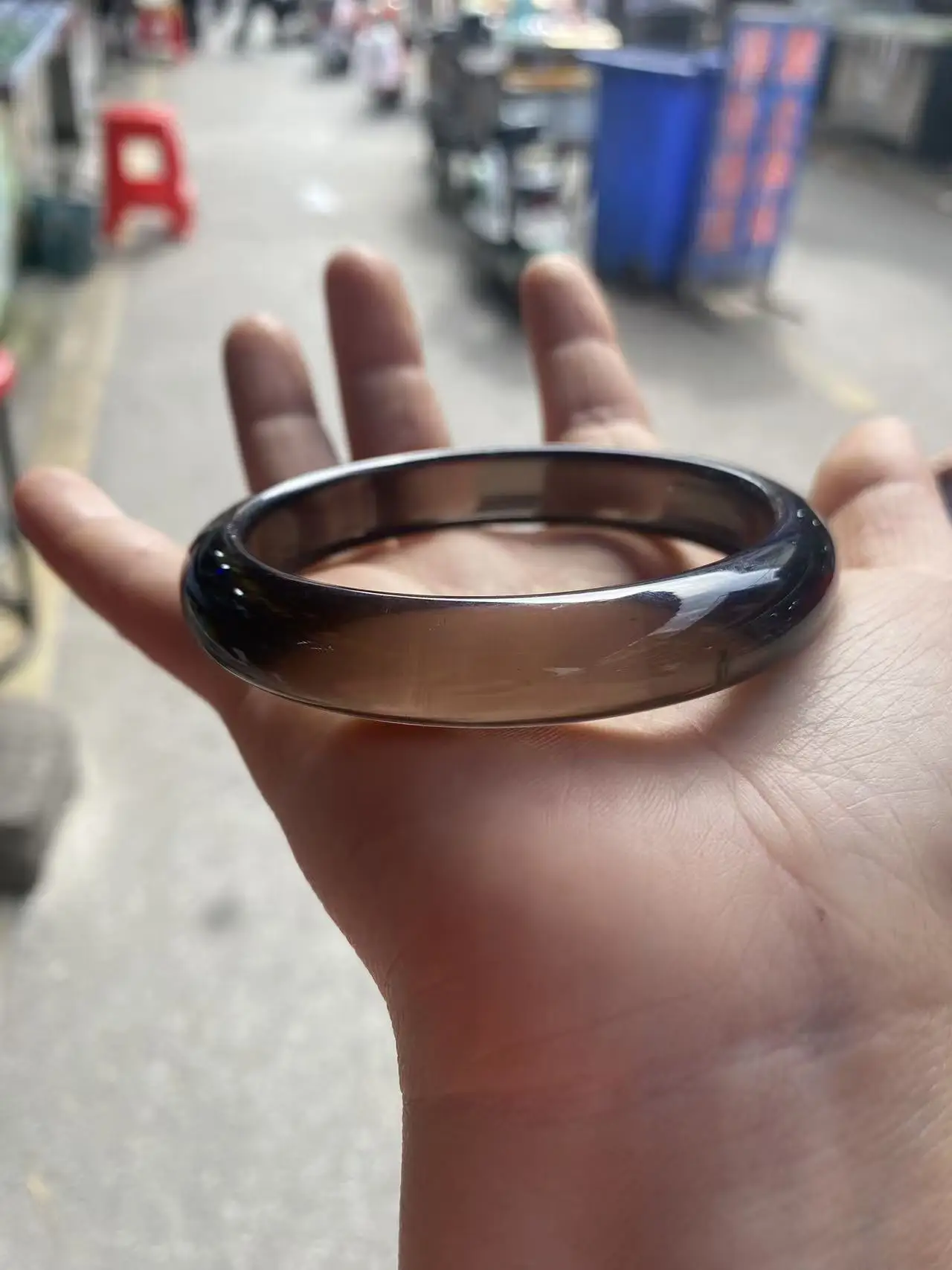 

Редкий Натуральный браслет из черного камня, декоративный Расширенный обсидиановый браслет, Женский универсальный модный ювелирный аксессуар, подарок