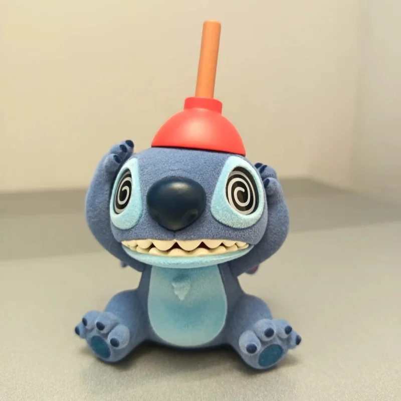 52 игрушки Stitch Super Destruction King Series слепая коробка милое настольное украшение модная загадочная коробка детский подарок на день рождения фестиваль подарок