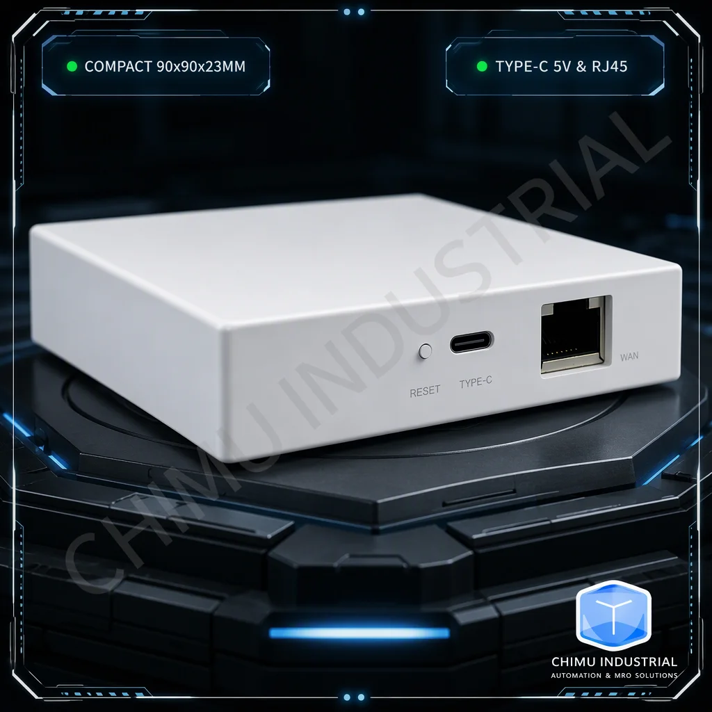 【CHIMU INDUSTRIAL】THP10-Z Wired Zigbee 3.0 Gateway Hub RJ45 Ethernet Type-C Smart Home Bridge for Multi Device Local Automation