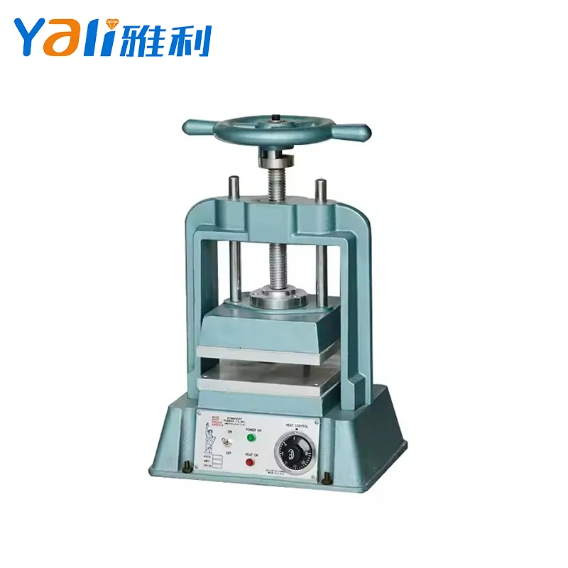 220V Rubber Vulcanizing Press Bumper Compression Molding   Vulcanizer Mould Pressing Machine Jewelry Making Equipment