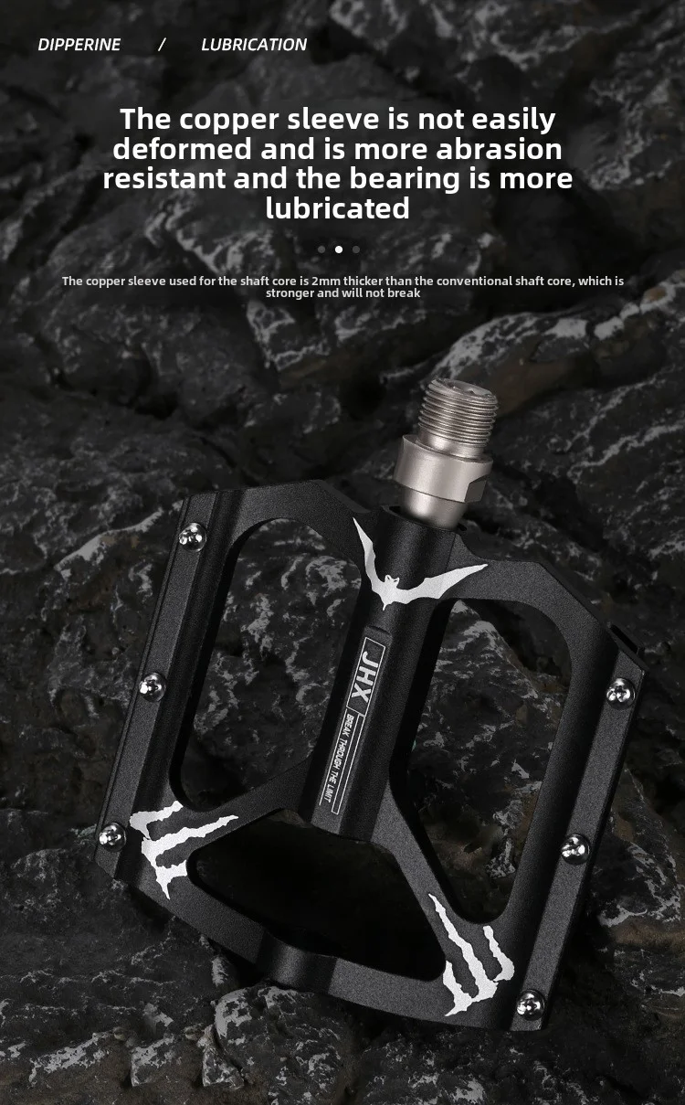 Ultraleichte Fahrradpedale aus Aluminiumlegierung, Schnellspann-Faltpedale mit Lagerplattform für Rennrad, MTB und Faltrad – Detail 4