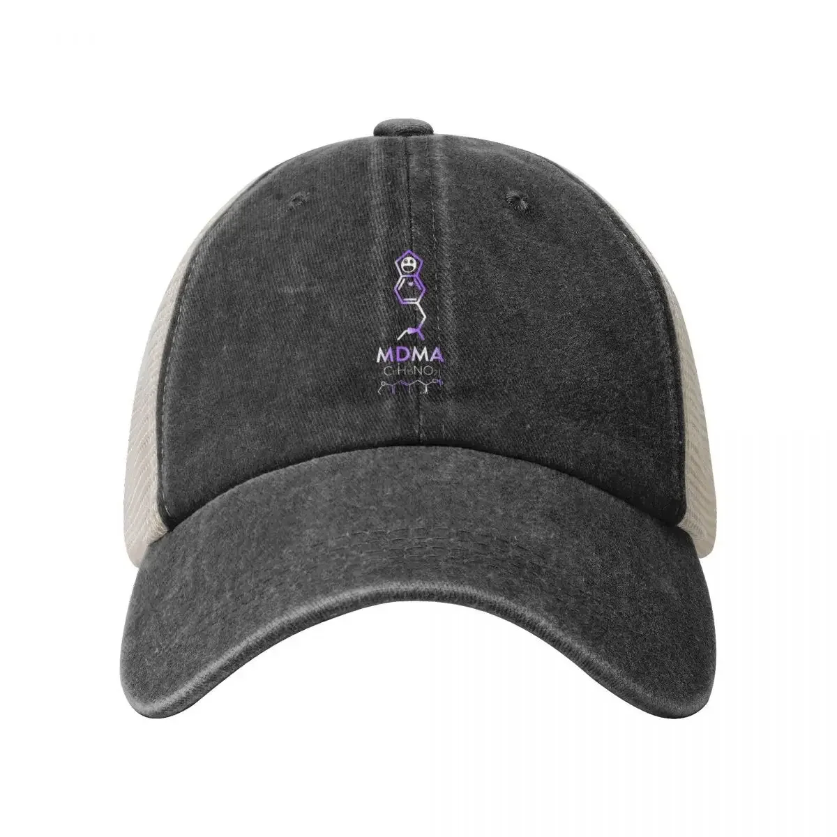 MDMA molecule - chemistry element Baseball Cap |-F-| Ball Cap Golf Women Caps Men's