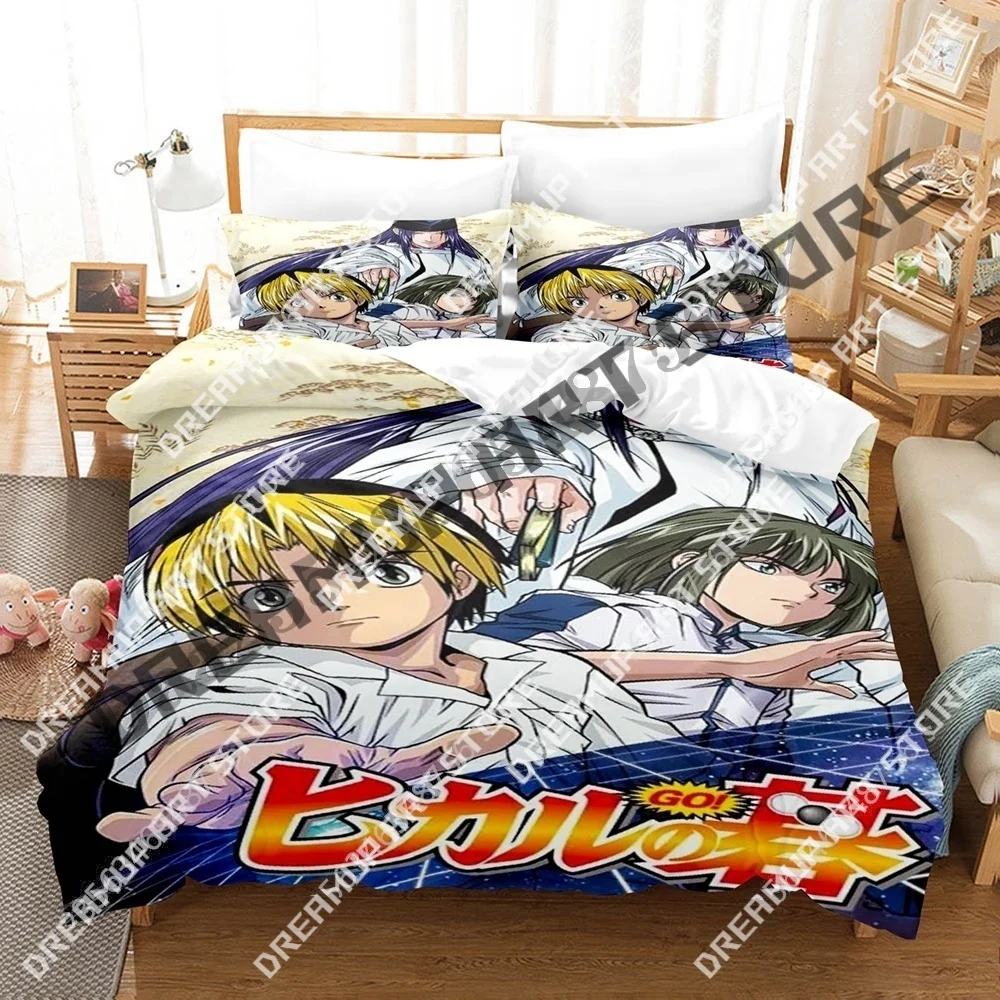 

3D принт Hikaru No Go аниме комплект постельного белья Twin Queen King полноразмерный пододеяльник наволочка кровать для мальчиков и девочек взрослый домашний текстиль
