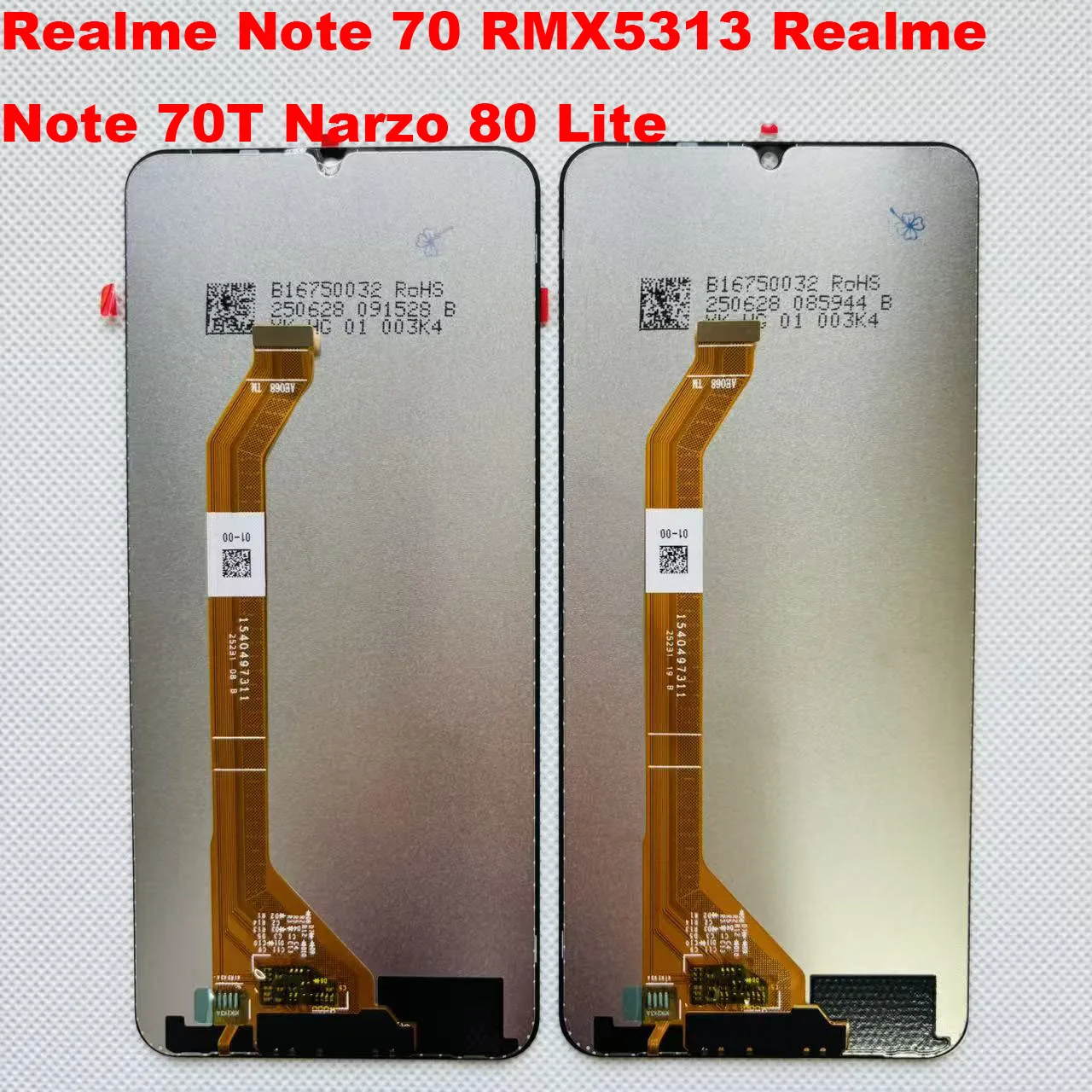 استبدال شاشة LCD لجهاز Realme Note 70 RMX5313: دليل شامل للشراء والتركيب