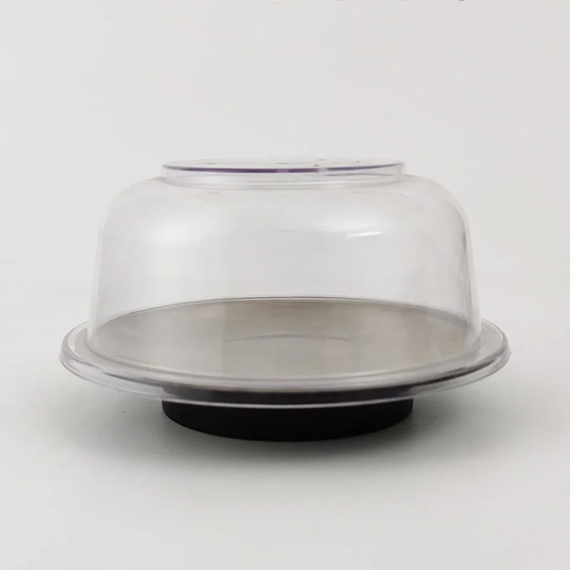 

50pcs Plastic Cover For Sushi Dish Buffet Conveyor Belt Reusable Transparent Thicken Food Plate Cover Tableware