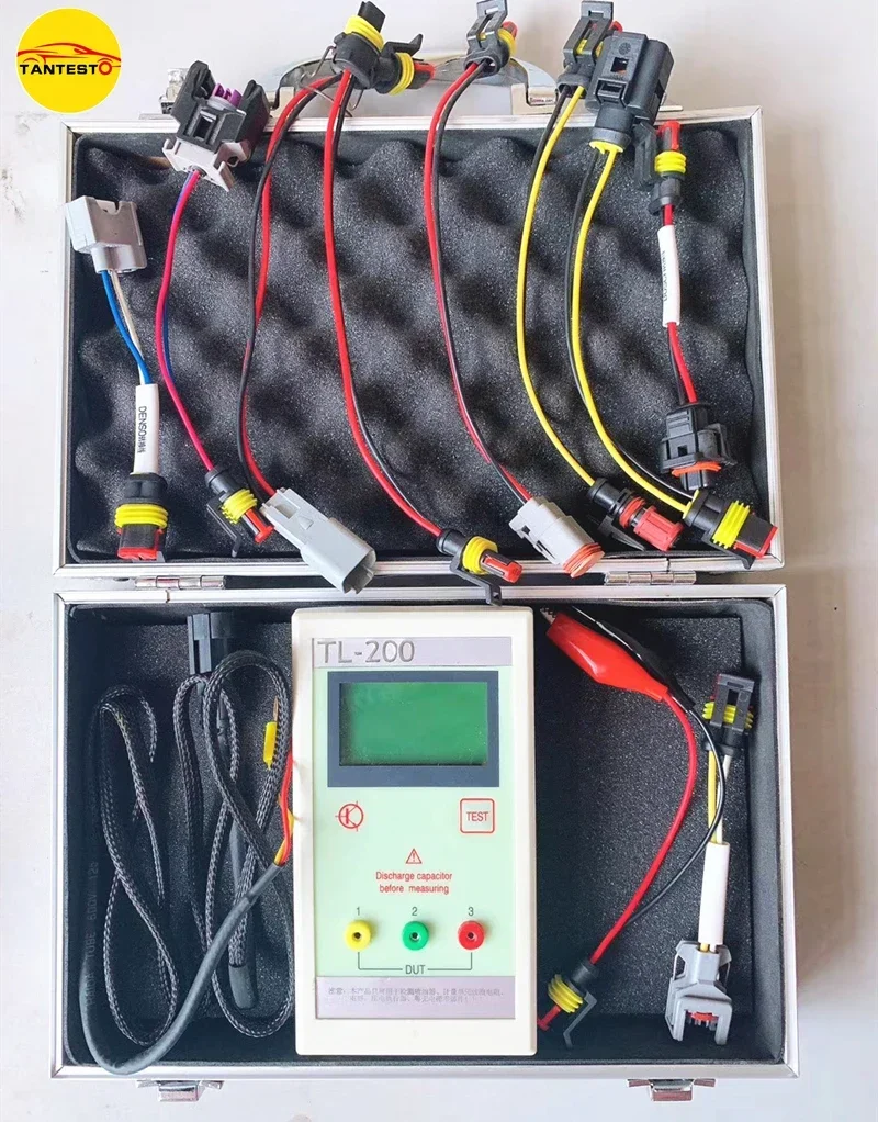 TL-200 CRIN Diesel Common Rail Injector Piezo TR LCR ESR Resistance Capacitance Inductance Tester