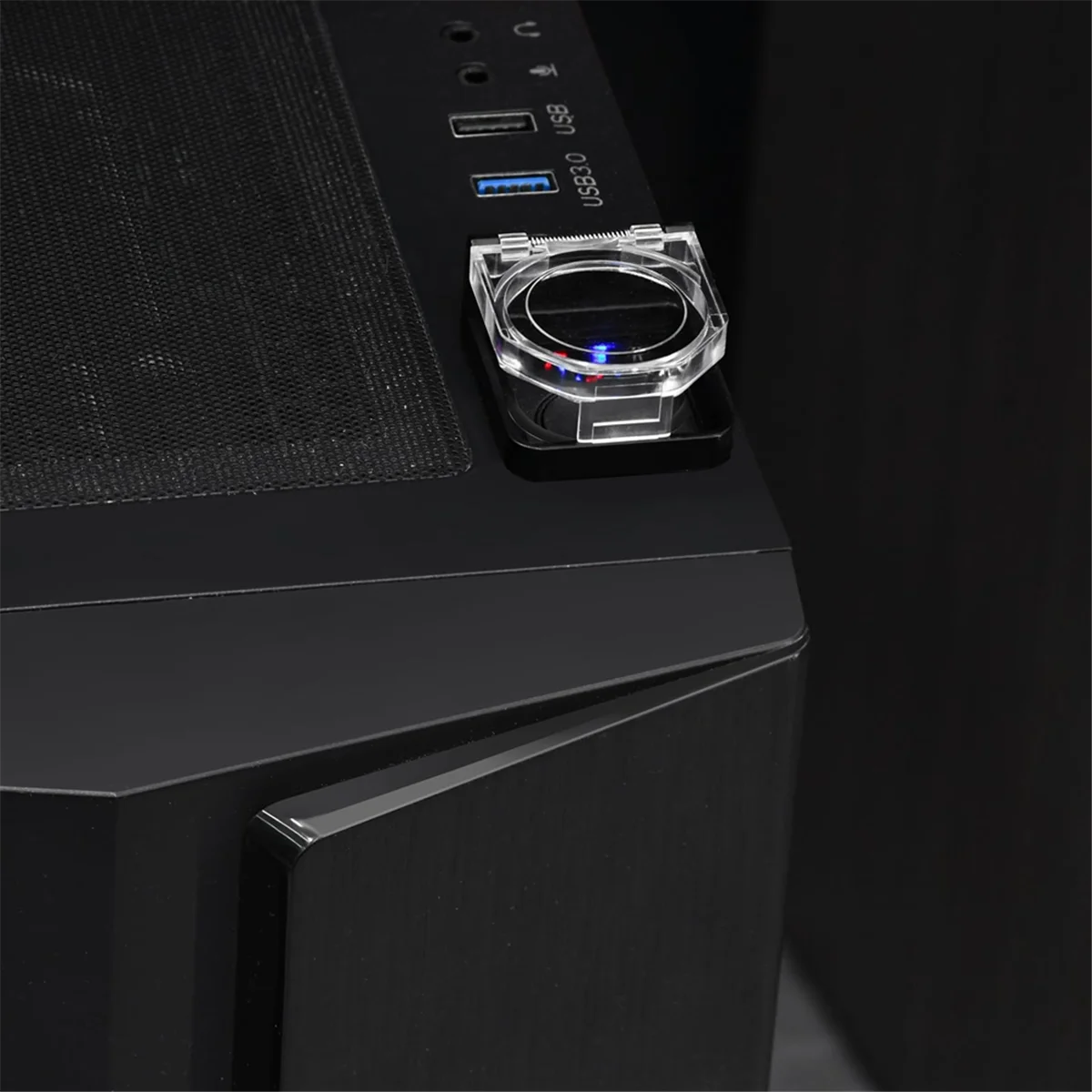 غطاء مفتاح زر الضغط A44TPower، مقاوم للماء والتصادم، واقي أمان مقاوم للغبار لفتحة تركيب 25 مم أ