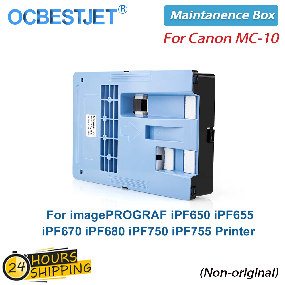 MC-10 For Maintenance Cartridge 1320B014CA For imagePROGRAF iPF650 iPF655 iPF670 iPF680 iPF750 iPF755 Printer