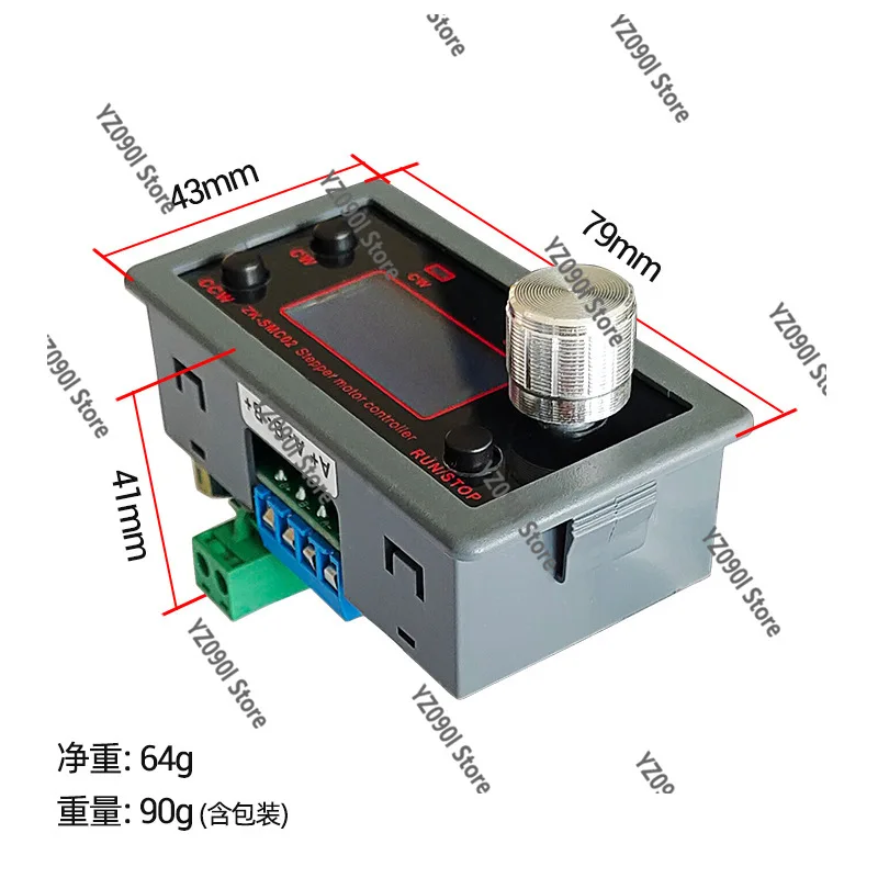 Stepper Motor Integrated Controller 42/57 Type Pulse Speed Angle Regulation PLC Communication