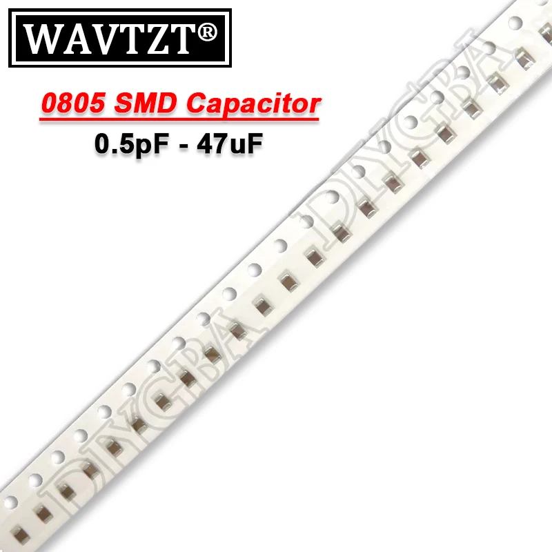 1 بكرة 4000 قطعة 0805 Smd مكثف السيراميك 1PF-10 فائق التوهج 4.7PF 330PF 680PF 22NF 33NF 220NF 1 فائق التوهج 2.2 فائق التوهج 4.7 فائق التوهج 10 فائق التوهج الأصلي GEPYUN #2