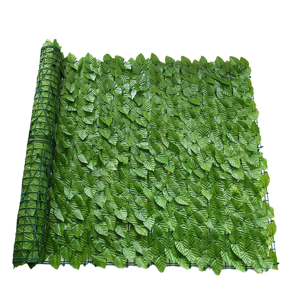 Artificial Privacy Fence Screen Faux Ivy Leaf Hedges Fence Panels Garden Decor