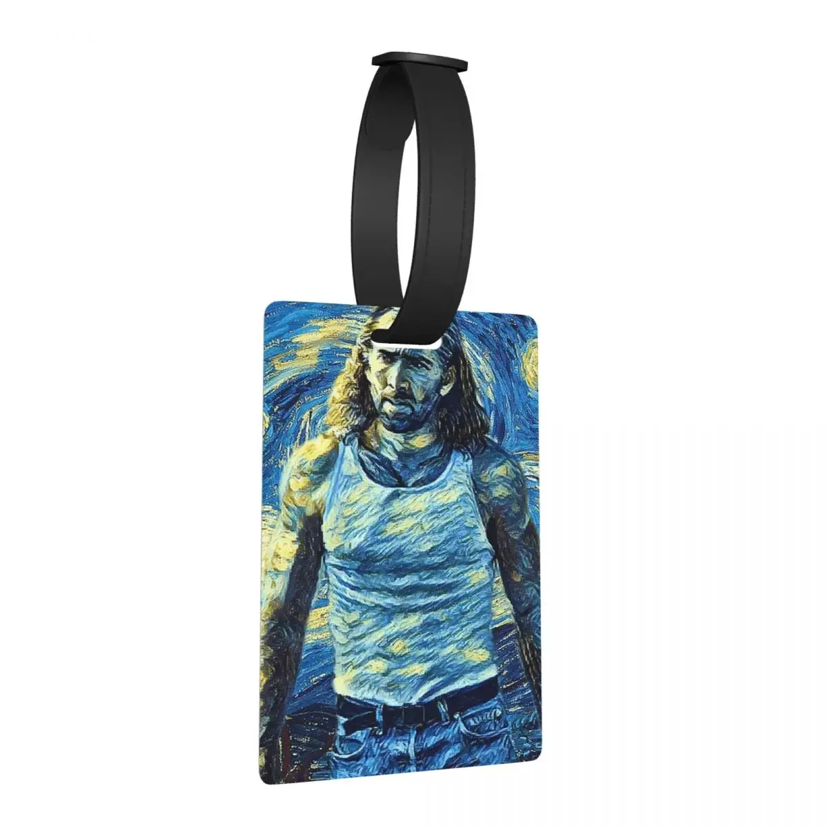 

Николас Кейдж сценические багажные бирки аксессуары для чемодана дорожный портативный багаж посадочная бирка держатель этикетки ID имя адреса