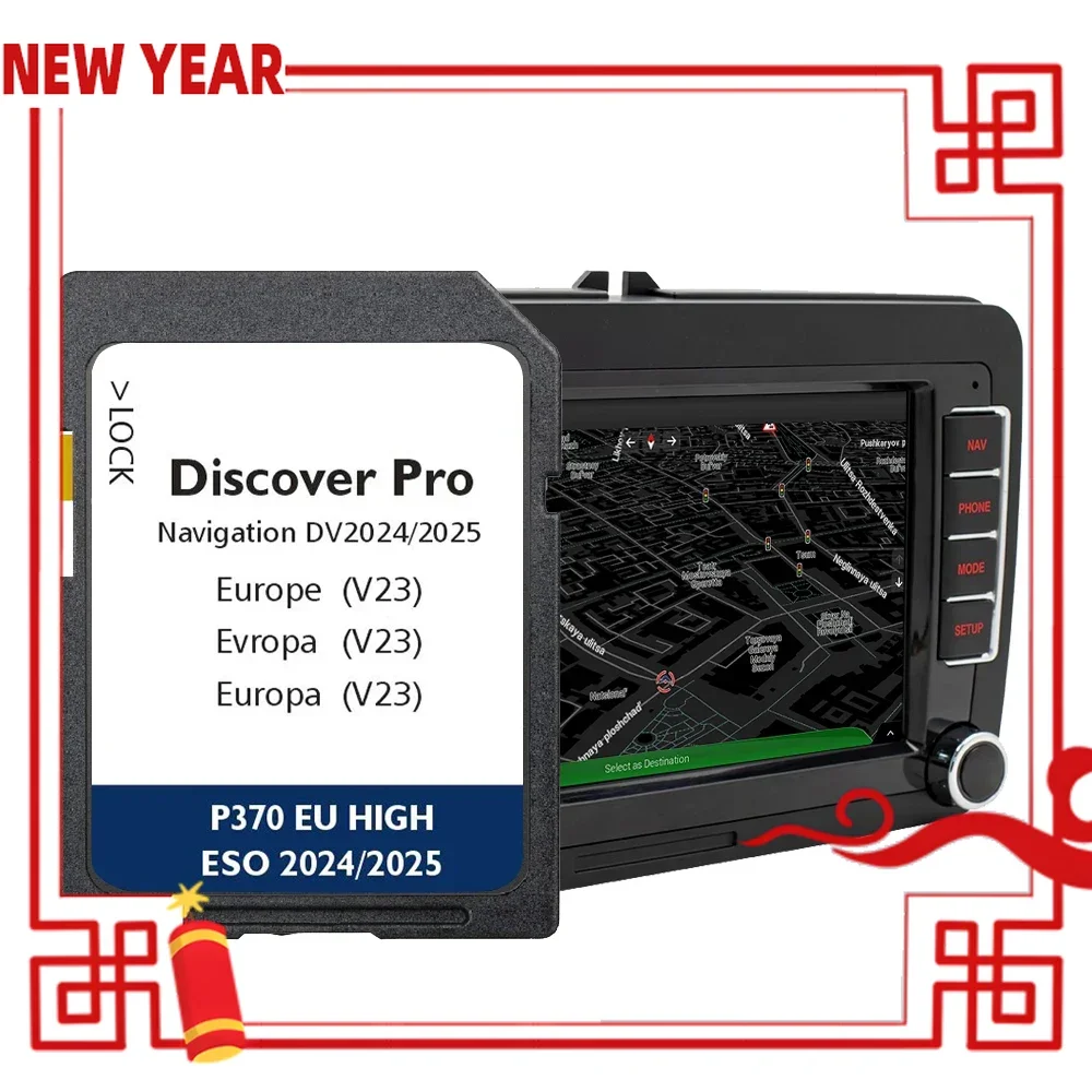 

Discover PRO Navigation DV 2024/2025 for Volkswage Golf Station Wagon from 2014 to 2017 Naving SD Card 64GB