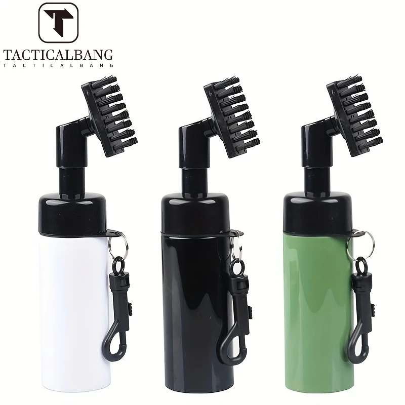 

Golf Cleaner Groove Tube Golf Brush Golf Club Brush with Leakproof Reservoir Tube Squeeze Bottle for Easy Cleaning