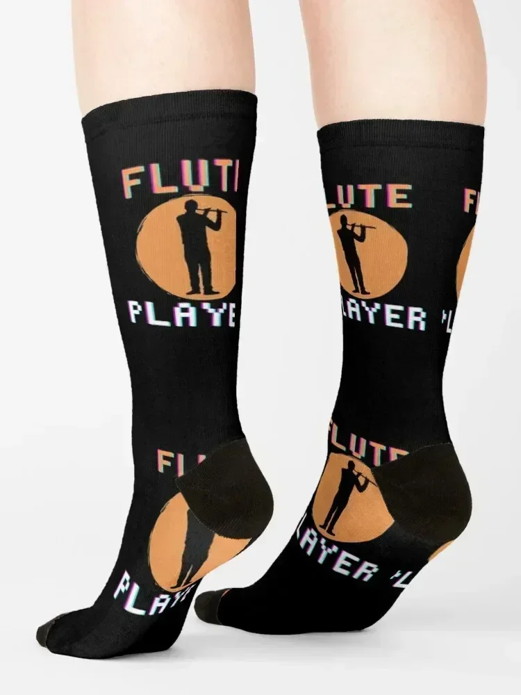 Flute player Socks Wholesale football Non-slip custom sports Men Socks Luxury Brand Women's
