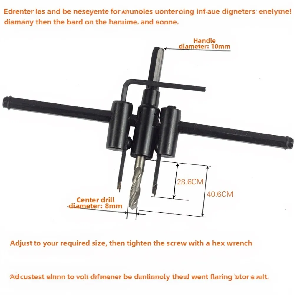 Compact Airplane Design Hole Opener Eliminates Piece Kits for Field Professionals Working on Construction Jobs