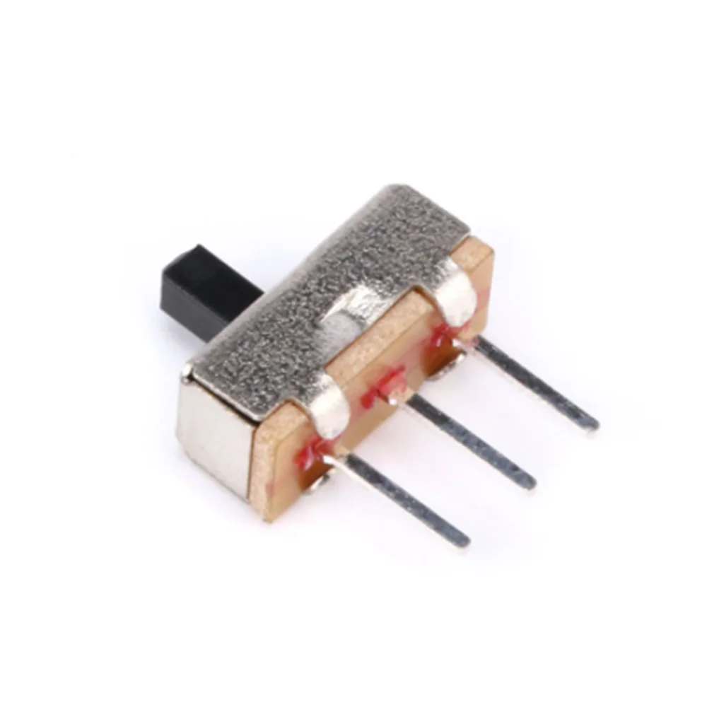 20 Pz SS12D00 Interruttore on-off Mini Interruttore A Scorrimento 3pin 1P2T 2 Posizione Interruttore A Levetta di Alta Qualità Lunghezza Della Maniglia: 3 MM/4 MM/5 MM