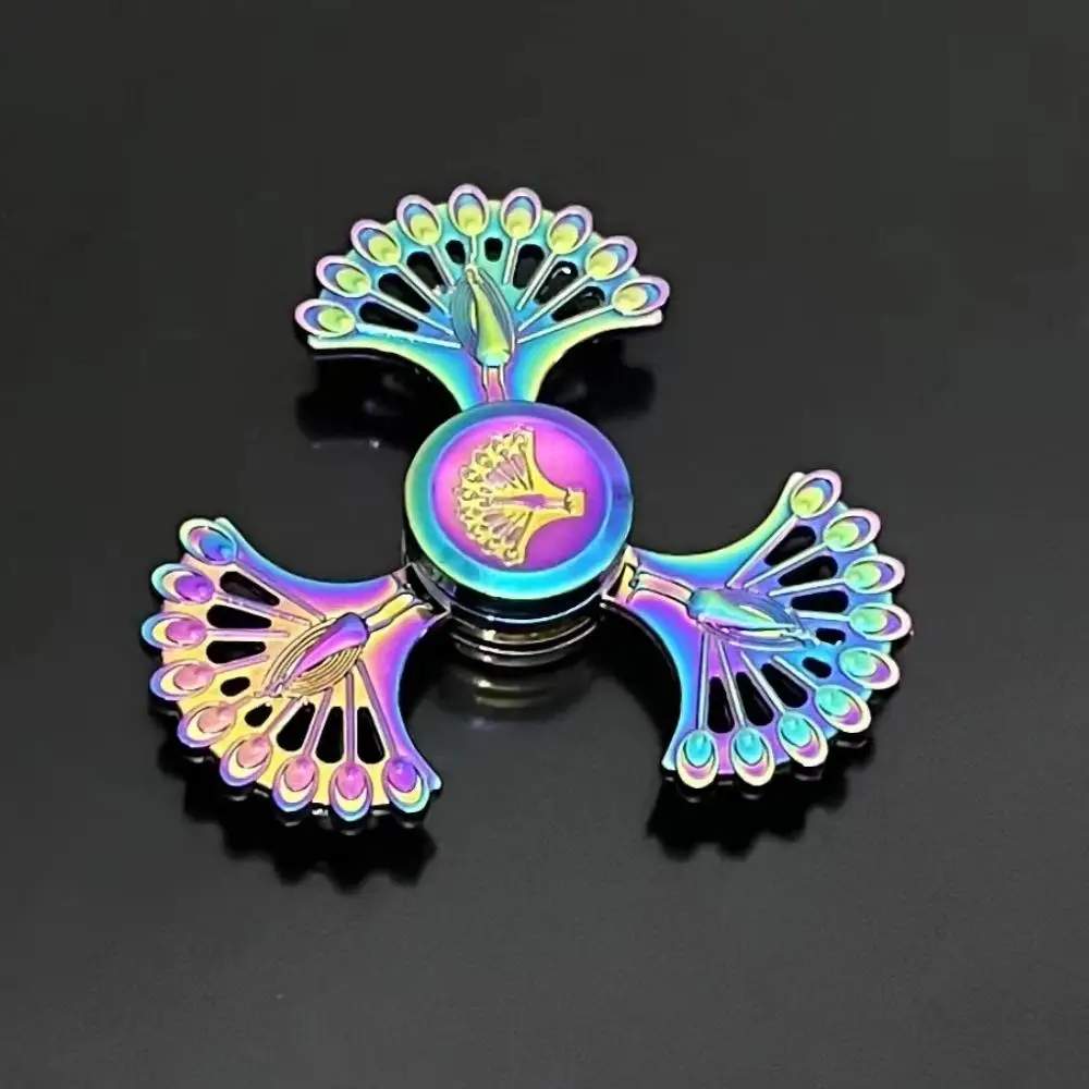 

Metal Fingertip Gyroscope Rotator, Silent Bearing Hand Cranked Rotator, Fingertip Gyroscope Anti Anxiety Children's Adult Toy