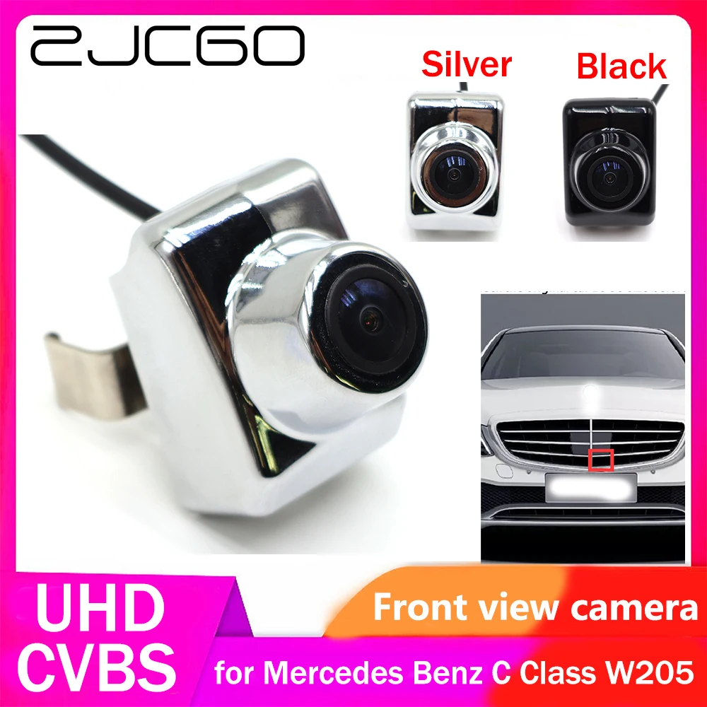 ZJCGO AHD CVBS 1080P 170° Car LOGO Parking Front View Camera for Mercedes Benz C Class W205 2016 2017 2018 2019 2020 2021