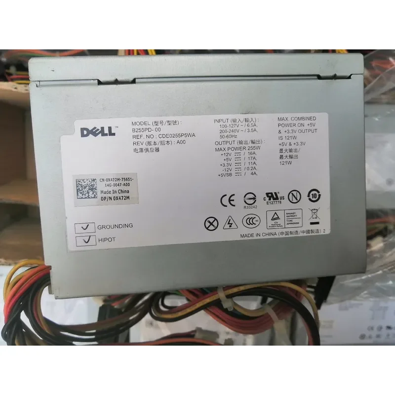 for Dell OptiPlex 360 380MT Power Supply N255PD-01 Original Replacement PSU