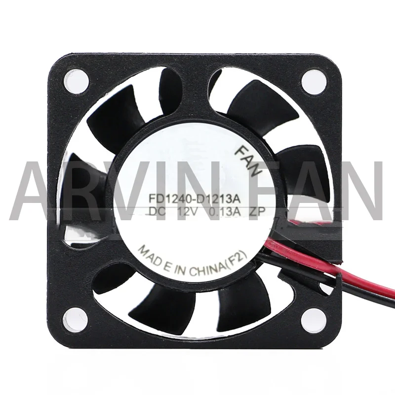 

FD1240-A1213A 12V 0.13A 40x40x10mm 3-Wire Server Cooling Fan