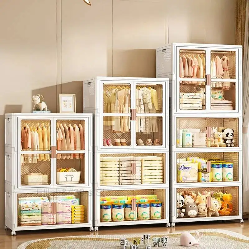 

Organizer Closet Children Wardrobes Bedroom Shoe Rack Shelves Children Wardrobes Mobile Penderie Enfant Room Furniture MR50CW