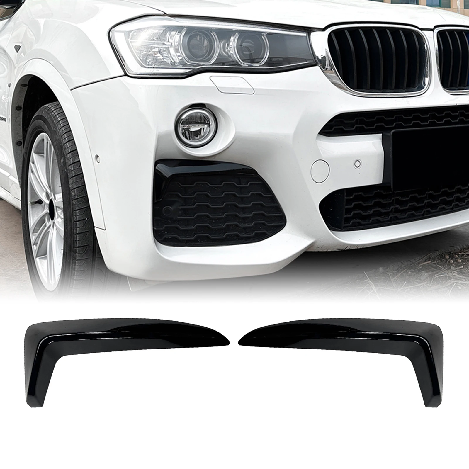 Frontstoßstangen-Seitenlufteinlass-Verkleidung für BMW X3 F25 X4 F26 LCI M Sport 2014-2017
