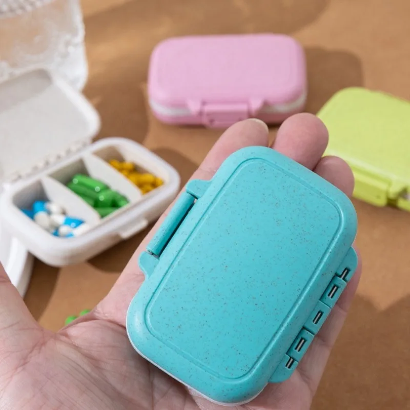 3 شبكات ديزني ميكي ماوس حبة صندوق مختومة مقاوم للرطوبة المخدرات صندوق تخزين السفر الطب موزع أقراص حاوية فيتامين