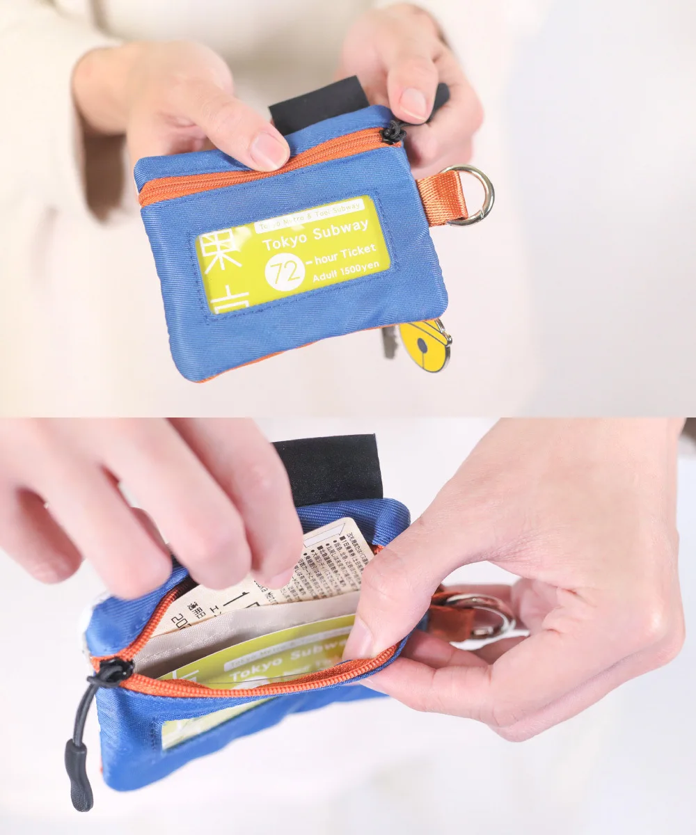 جديد الكرتون عبقور حامل بطاقة معرف حامل متعدد فتحة للبطاقات حقيبة Kawaii المحمولة حقيبة التخزين متعددة الوظائف حقيبة مفاتيح دمى هدايا #6