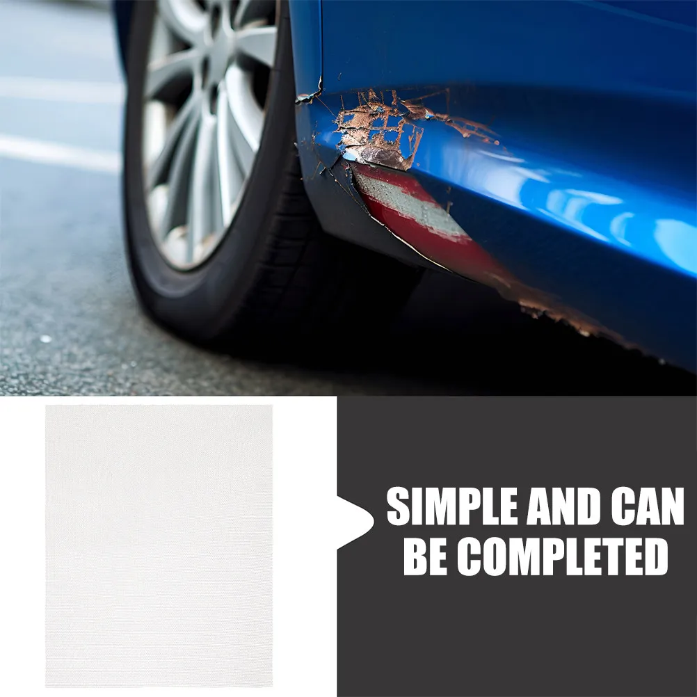 6 Pcs Metal Grid Mesh Wire Screen Repair Kit Car Bumper Accessories for Repairs