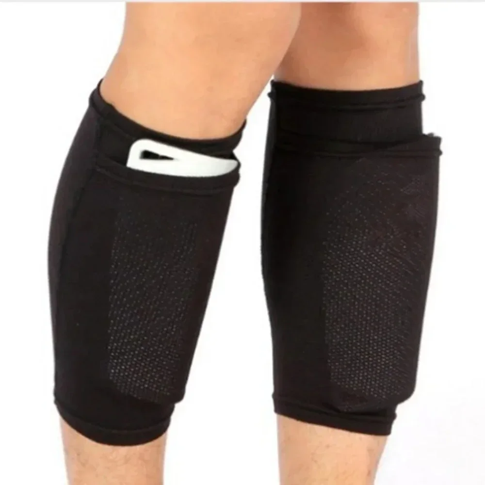 Football Shin Guard Soccer Adult Teens Child Protection Shin Sleeve Socks Running Breathable Soft Sport Shin Guard Covers