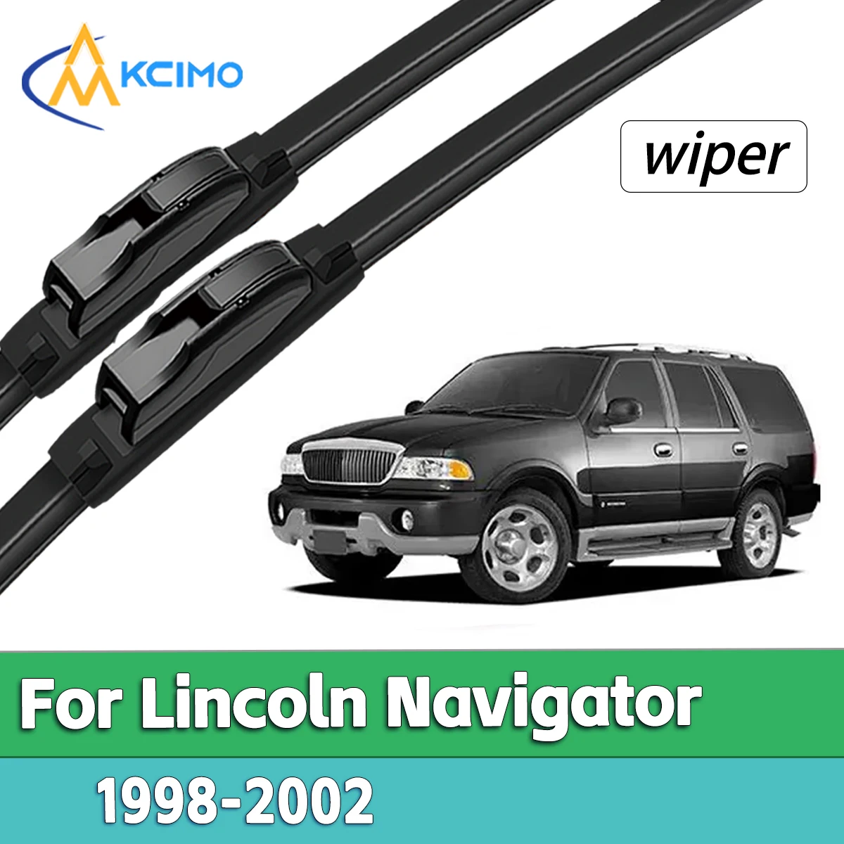 

Durable Front Rear Windshield Wiper Blades For Lincoln Navigator UN173 1998-2002 Auto Windshield Rain Brush Wiper Replacement