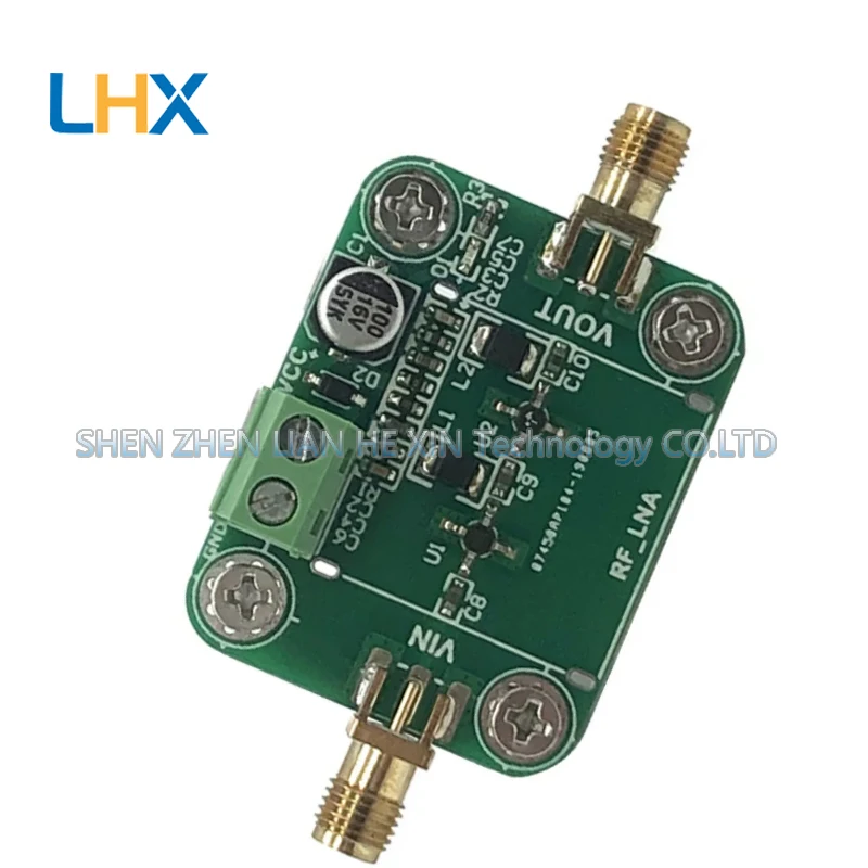 LNA RF amplifier low noise 80k ~ 2GHz uV stage amplification gain of about 46dB new in stock
