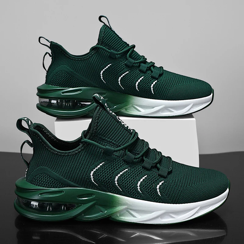 YRZL Heren Sneakers Loopschoenen Ademend Lichtgewicht Comfortabele Mesh Sportschoenen Antislip Zachte Zool Casual Outdoor Schoeisel