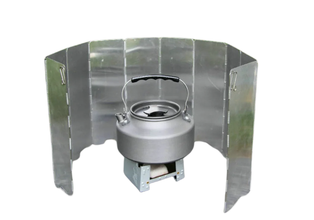 8/9/10 Platen Gasfornuis Windscherm Outdoor Camping Picknick Koken Brander Winddicht Scherm Aluminium Windscherm