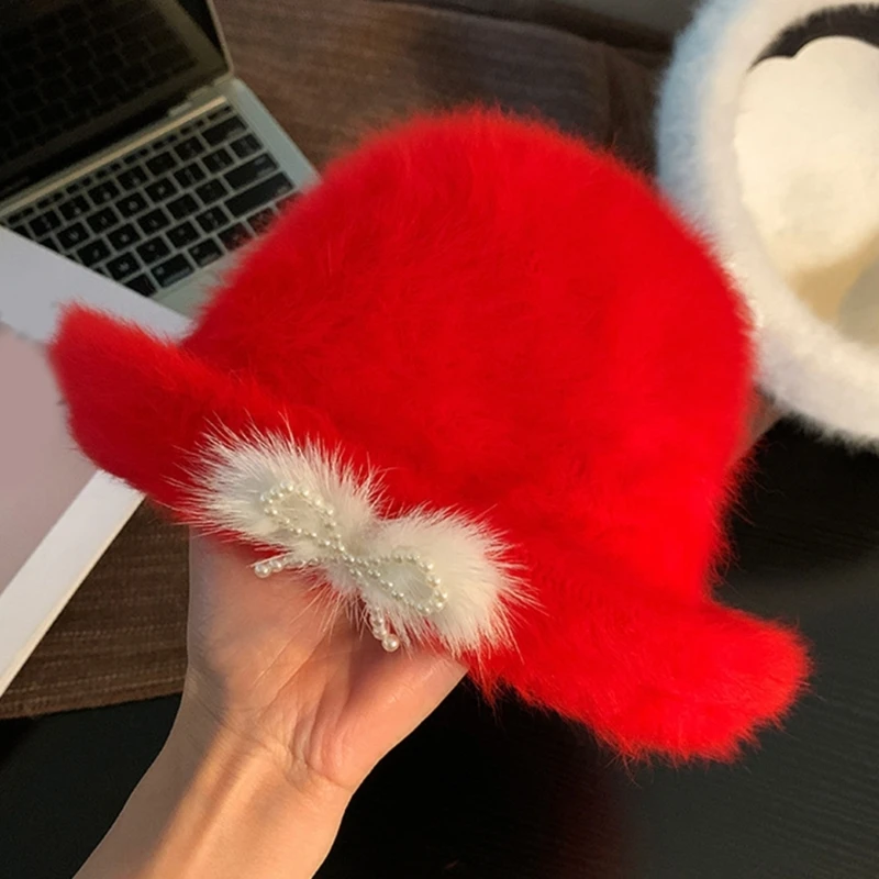 Comfortable Rabbit Furs Outdoor Hat Trendy Durability Warm Hat Breathable Hat Drop Shipping