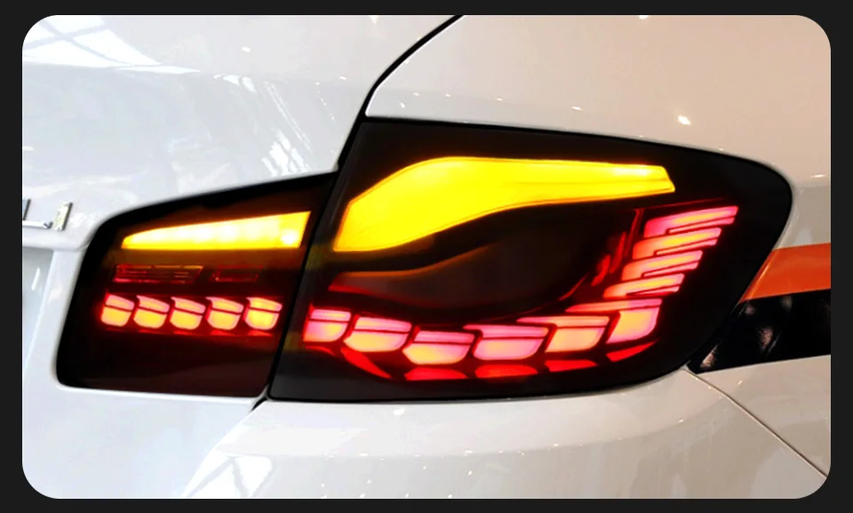 AKD Tail Lamp for BMW F10 F18 5 Series LED Tail Light 2011-2016 528i 530i Rear Fog Brake Turn Signal Automotive Accessories