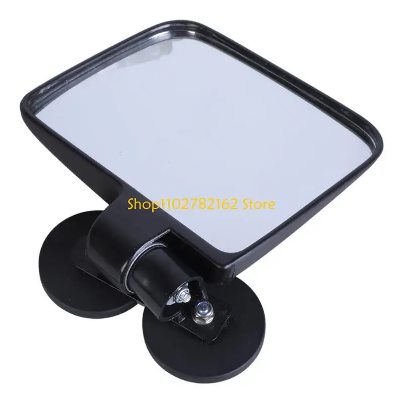 

547B Adjustable Rearview Mirror Golf Cart Replacement Side Mirrors with Screws Gasket Side Mirrors Easy Installation