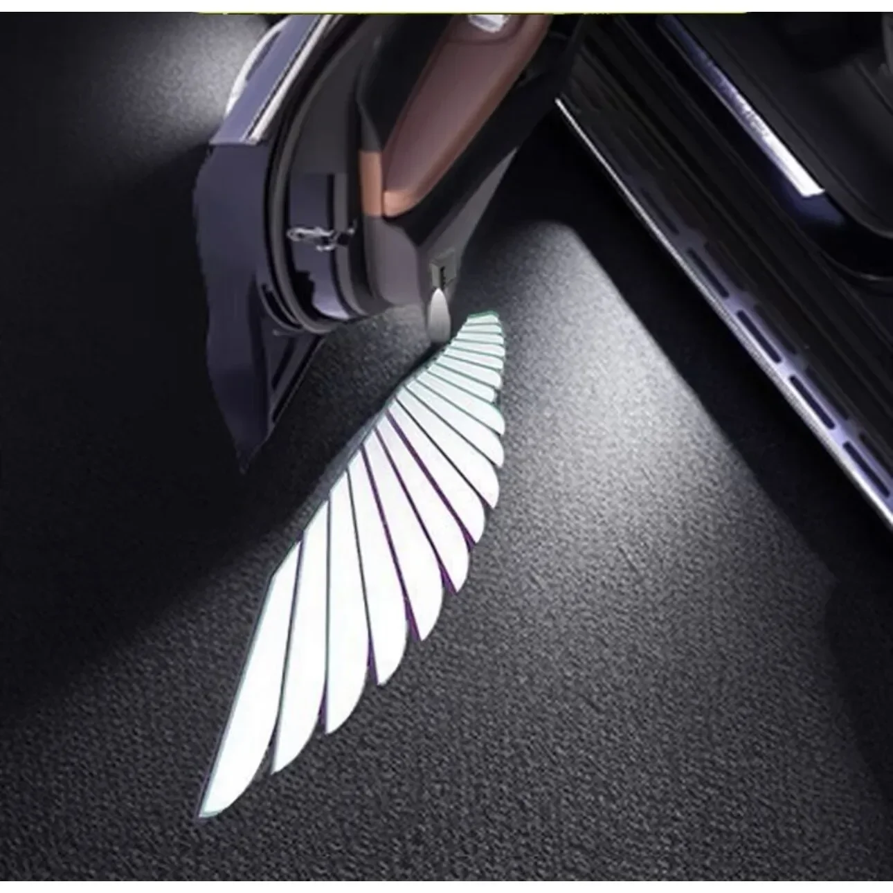 2Pcs LED Car Door Lights Welcome Light Emblem Logo Lamps For Opel Insignia A B 2009-2017 Antara 2008-2018 car accessories