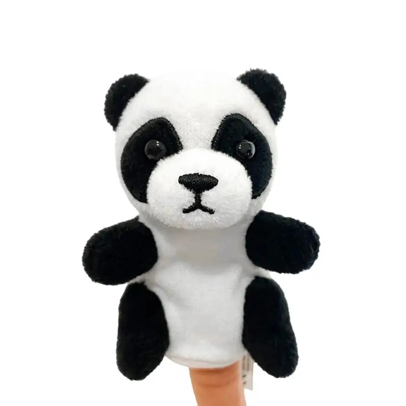 Burattini a mano in peluche Peluche Simpatico animale Procione Burattini a mano Giocattolo portatile Burattino a mano con animali di peluche carino per la scuola domestica