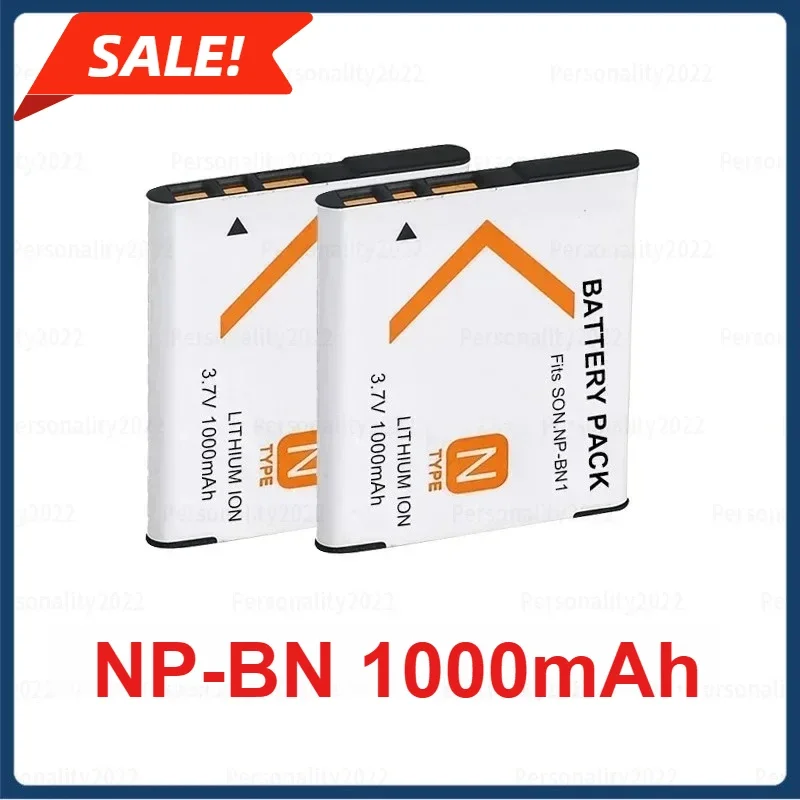 Bateria 3.7V 1000mAh NP-BN1 do aparatu Sony DSC TX7 TX9 TX10 T99 W320 DSC-W390 DSC-W380 W350 W330 W310