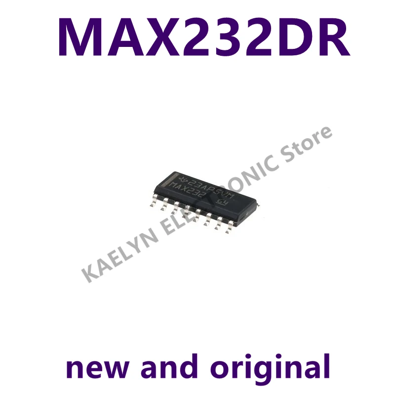 

10pcs/lot New and Original MAX232DR MAX232 2/2 Transceiver Full RS232 16-SOIC