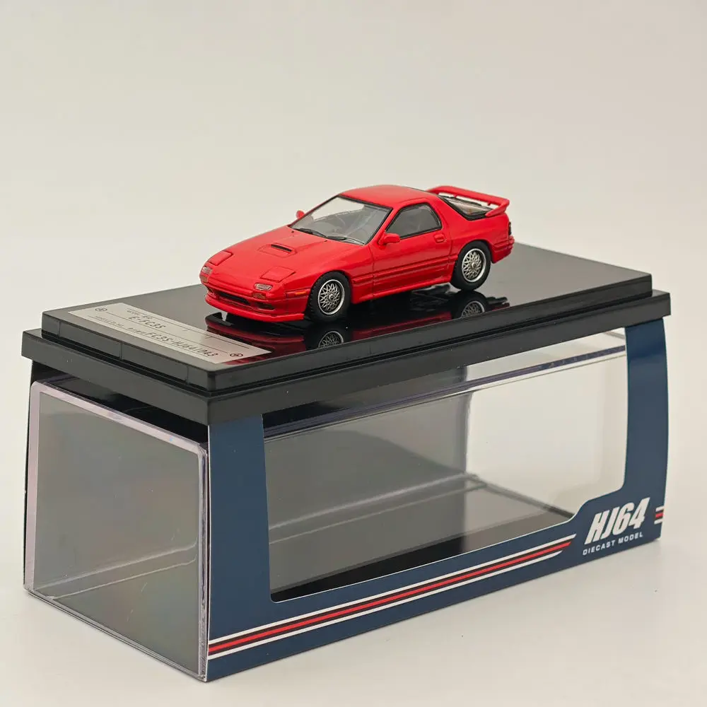 1/64 Hobby Japan RX-7 (FC3S) Winning Limited red HJ641043WR Diecast Models Car Collection Auto Toys Gift