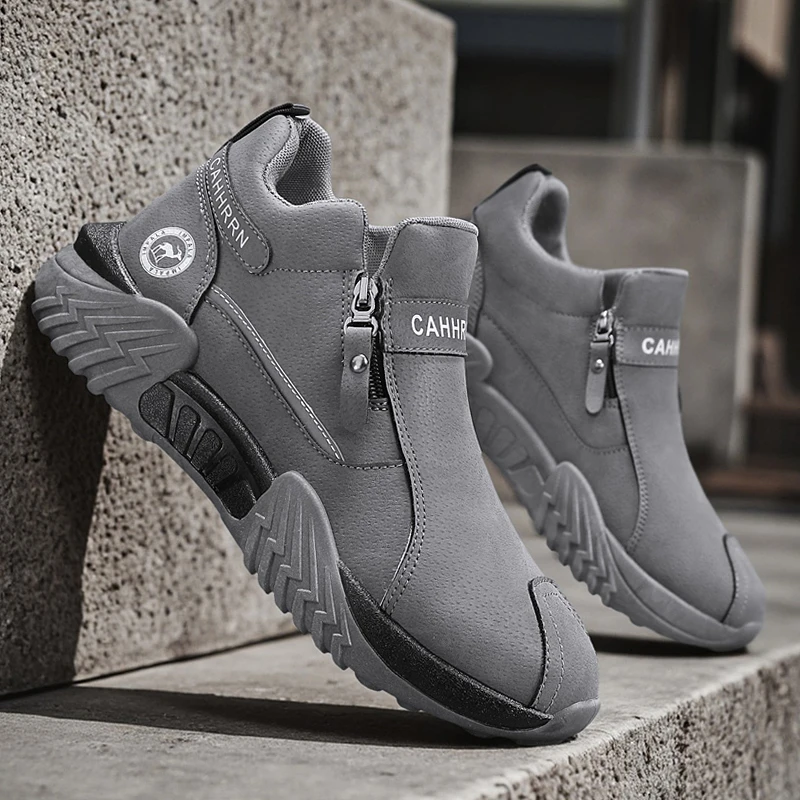 أحذية أكسفورد للرجال أحذية كاجوال للاستخدام الخارجي أحذية مشي مريحة للرجال متينة وخفيفة الوزن #3